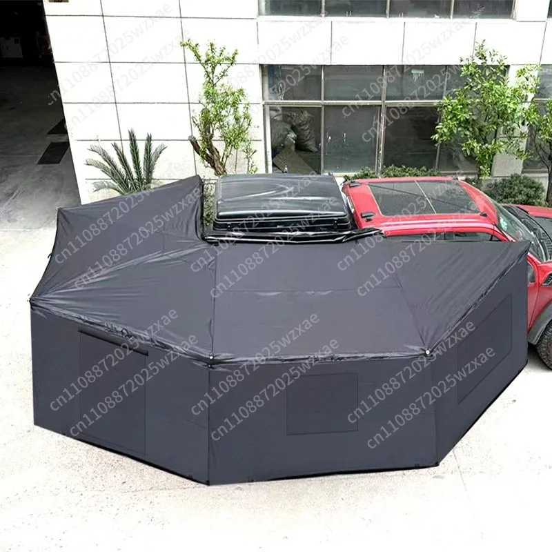 270 degree car side tent Car fan quick open canopy Rainproof sunscreen awning Outdoor camping canopy side tent
