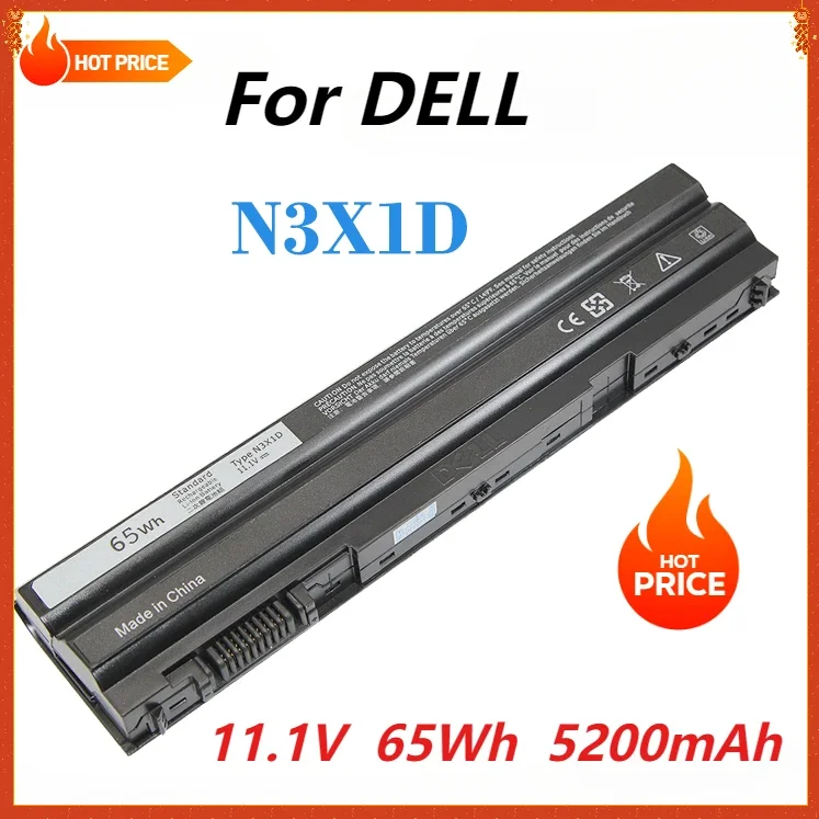 

65Wh 11.1V N3X1D 6Cells Laptop Battery for DELL Latitude E5420 E5430 E5520 E5530 E6420 E6520 E6440 E6430 E6530 E6540 Korea Cell