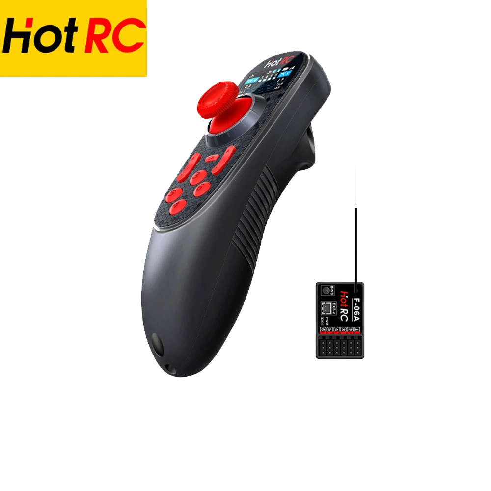 HOTRC DS-650 6CH 2,4G Sender Fernbedienung Radio System für RC Modell Boot/Drag Net Boot/fischerboot/auto/Tank Teile