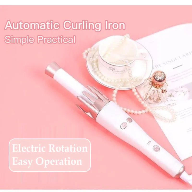 【US/EU Plug】 Household Portable Automatic Electric Curling Iron PTC Heating Does Not Harm Hair Curler