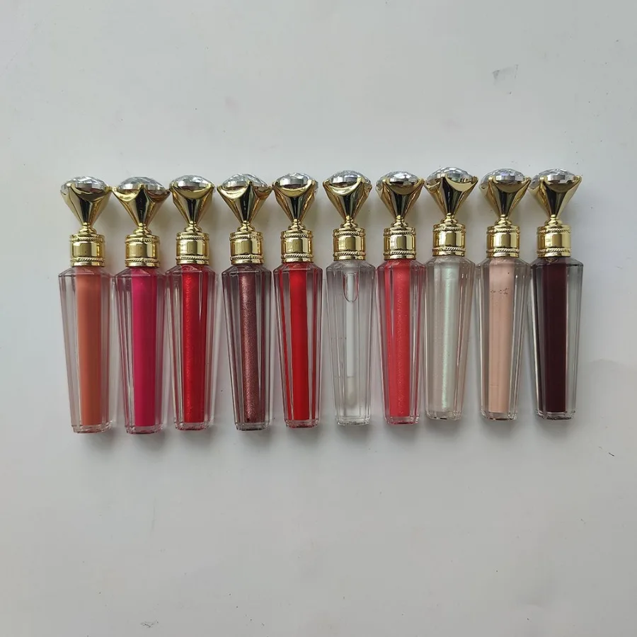 

Private Label 64colors Diomand Tube Lipgloss Shimmer Matte Long Lasting Easy To Wear Waterproof Shiny Liquid Lipstick Bulk