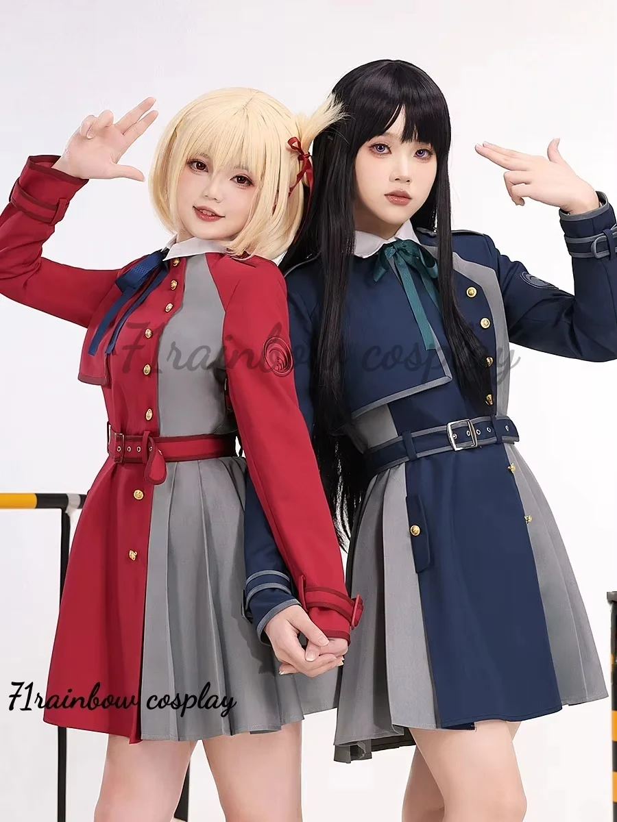 

Nishikigi Chisato Inoue Takina Cosplay Anime Cosplay Costume Christmas Uniforms Nishikigi Chisato Inoue Takina Costumes Cosplay