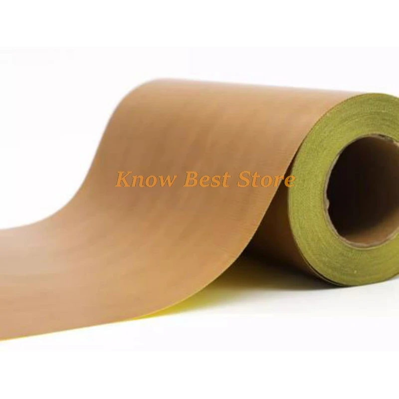 10M PTFE High Temperature Resistance Adhesive Tape Cloth Heat Insulation Sealing Machine Thickness 0.13mm/0.18mm