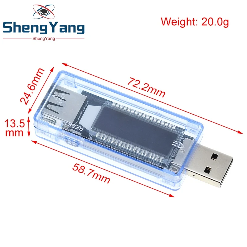 Voltage Meters Current Voltage Capacity Battery Tester USB Volt Current Voltage Doctor Charger Capacity Tester Meter Power Bank image 6