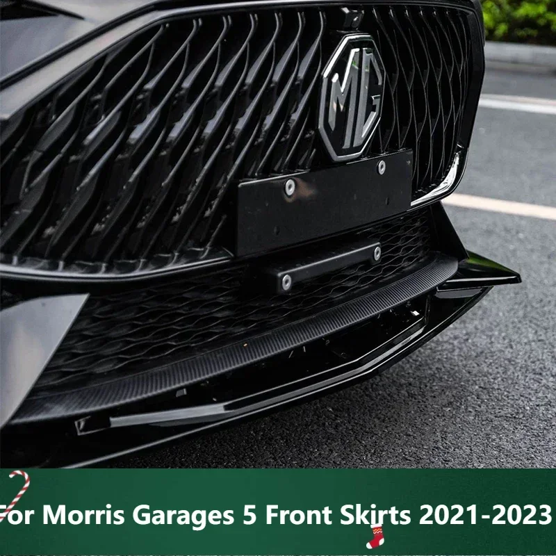 

New！ MG GT 5 Splitter for Morris Garages 5 Front Skirts 2021-2023 Front Bumper Spoiler Car Body Kit Accessories Transform Style