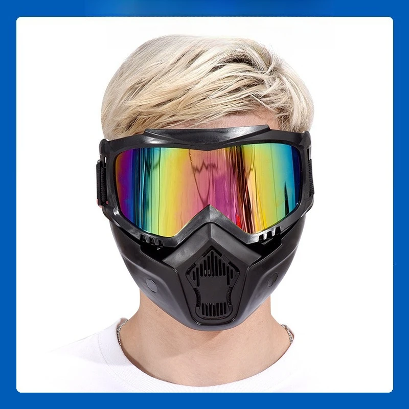 

Goggles, masks, dust-proof, industrial dust-proof, sandstorm-proof, windproof sand riding, full face protective mask