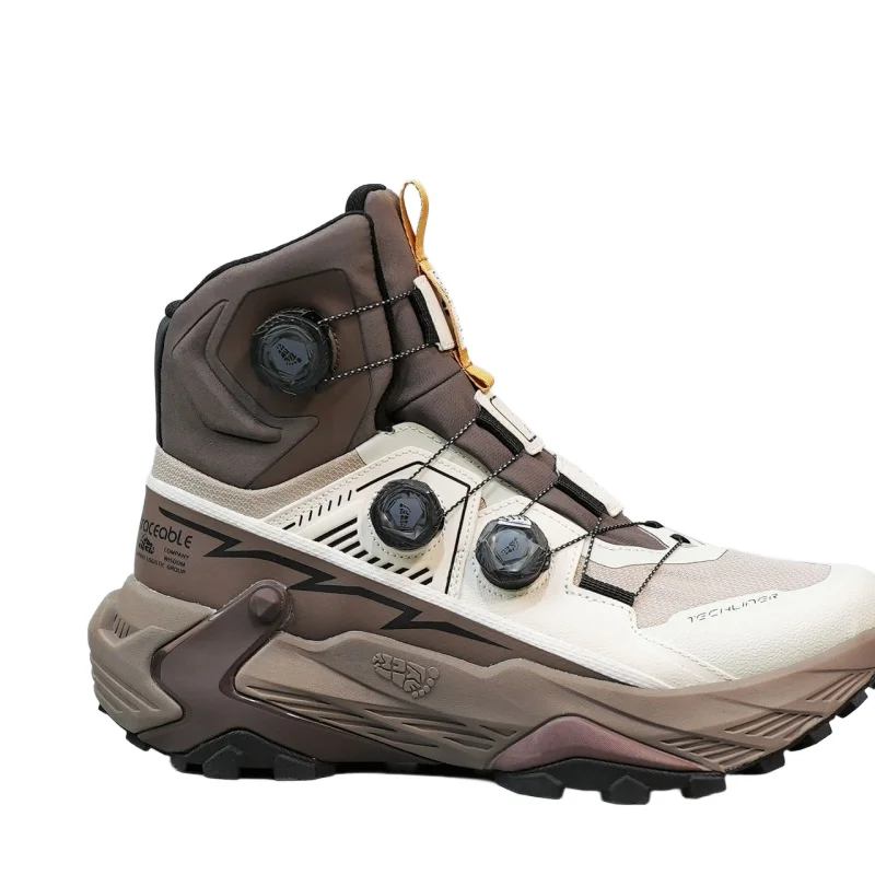 Professionelle Wanderschuhe für Damen und Herren, Schwarz-Silber, Outdoor-Schuhe, Unisex, Hochwertige Trekking-Stiefel, Bergschuhe für Paare – Detail 9