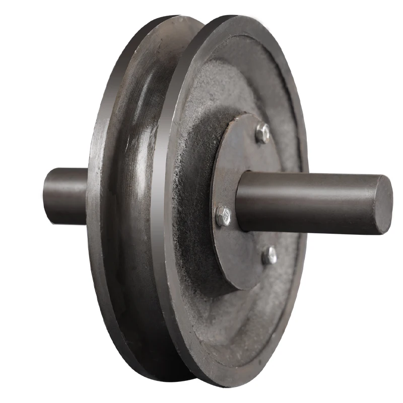 Heavy Duty Fixed Lifting Pulley National Standard for Crane Wire Rope Bearing Steel Cast Iron Wheel