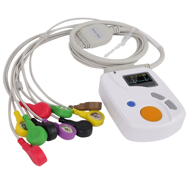 

TLC6000 Dynamic ECG Systems 24 Hours Record ECG Holter CE Certificated 12 Leads