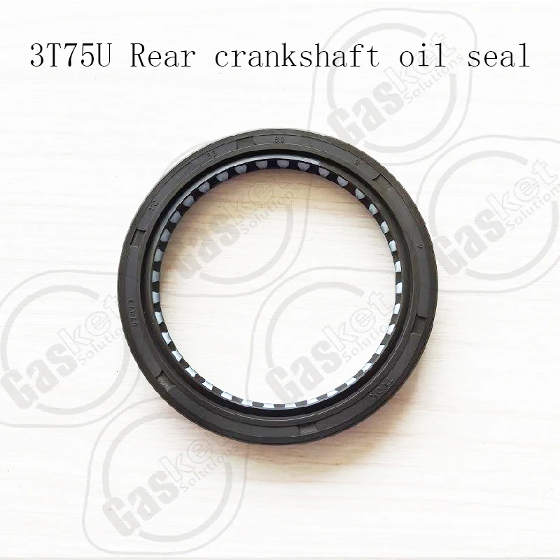 2 Pcs Front & Rear crankshaft oil seal kits For 3TNC80 3TNE78 3TN75 3TNV75 2GMY 3T72HL 3T75HL 3T75U Tractor Excavator Engines