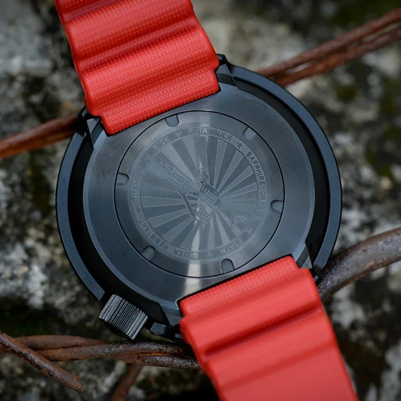 RDUNAE 500M reloj de buceo aleación de titanio bisel de zafiro NH35 mecánico automático C3 luminoso R1ZK-II 52mm reloj de pulsera clásico para hombres