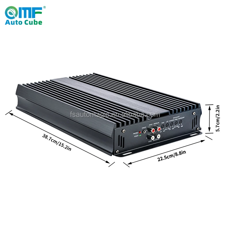 

QMF-HP1500.1D 15000 watts max high power Brazil design car amplifier monoblock full range class D car amplifier for Brazil