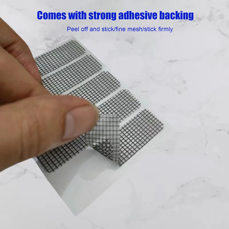 1/10 Pcs Anti Fly Mosquito Net Window Screen Mesh Adhesive Mosquito Insect Flying Bug Net Curtains For Kitchen Window Protector