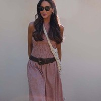 YENKYE Summer Women O Neck Sleeveless Vintage Casual Plaid Dresses Fit And Flare Summer Midi Long Dresses Female Vestidos