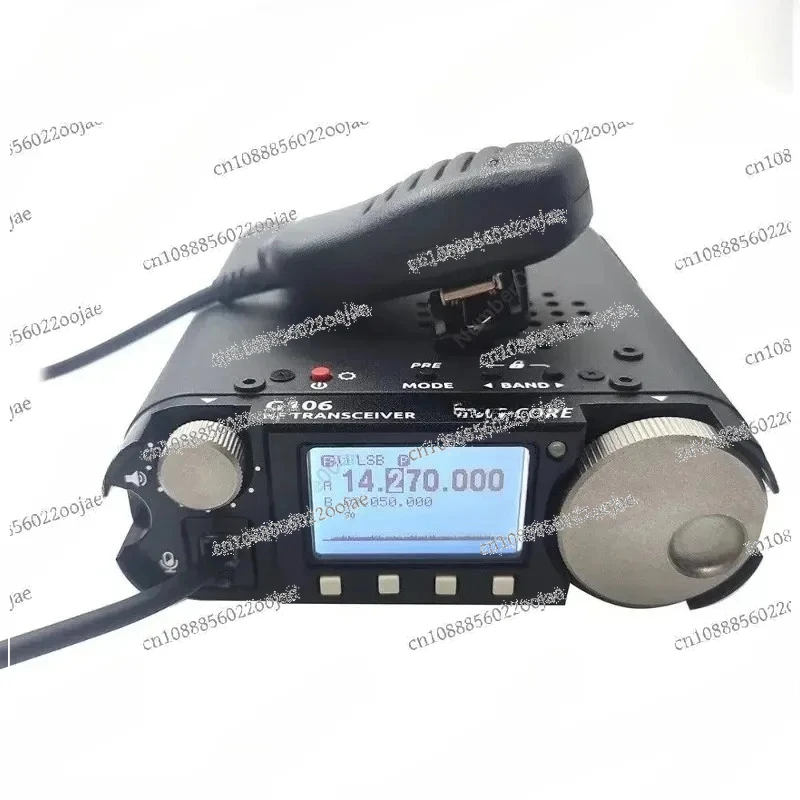 

G106C G106 HF original portable transceiver SDR 5W SSB/CW/AM three mode WFM broadcast reception
