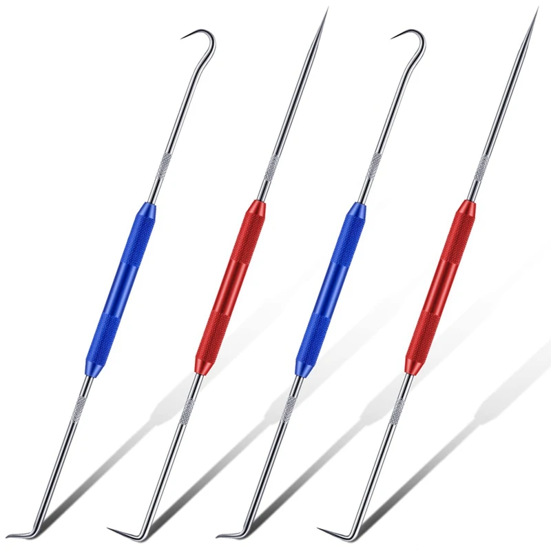 Double Pointed Scriber Metal Scribe Ferramenta Gancho e Pick Tool Grupo Reta 45 Graus 90 Graus Dica Marcando Ferramenta Pcs