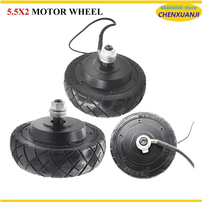 

New 5.5-inch brushless hub motor electric skateboard amusement vehicle motor with solid tires
