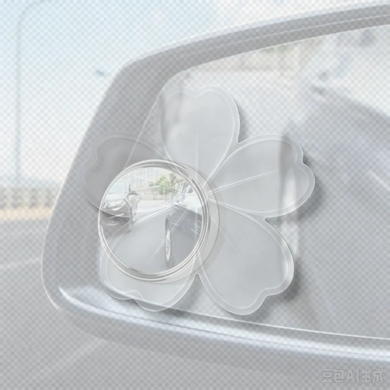 2 PCS Car Blind Spot Rearview Mirror 360 Degree Rotation HD Wide Angle For Safe Driving Reverse Assistance