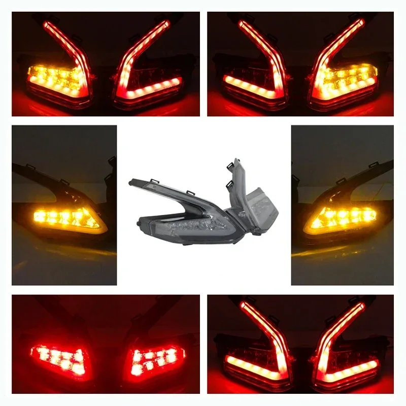 Motorbike E-Marked Rear Tail Light Brake Turn Signals Integrated LED Light For Ducati Panigale 899 959 1199 1199S 1199R 1299