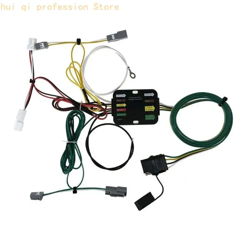Plug-and-Play-4-Wege-Anhänger-Verkabelungssatz für Edge-SUV-Modelle 2011–2014 56120 118515 40695 H8WE – Detail 3