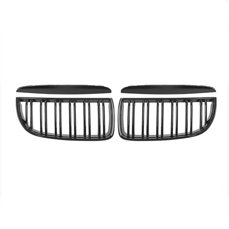 Auto Voorbumper Grille Zwart Grille Abs Fit Voor Bmw 3 Serie E90 E91 2005 2006 2007 2008