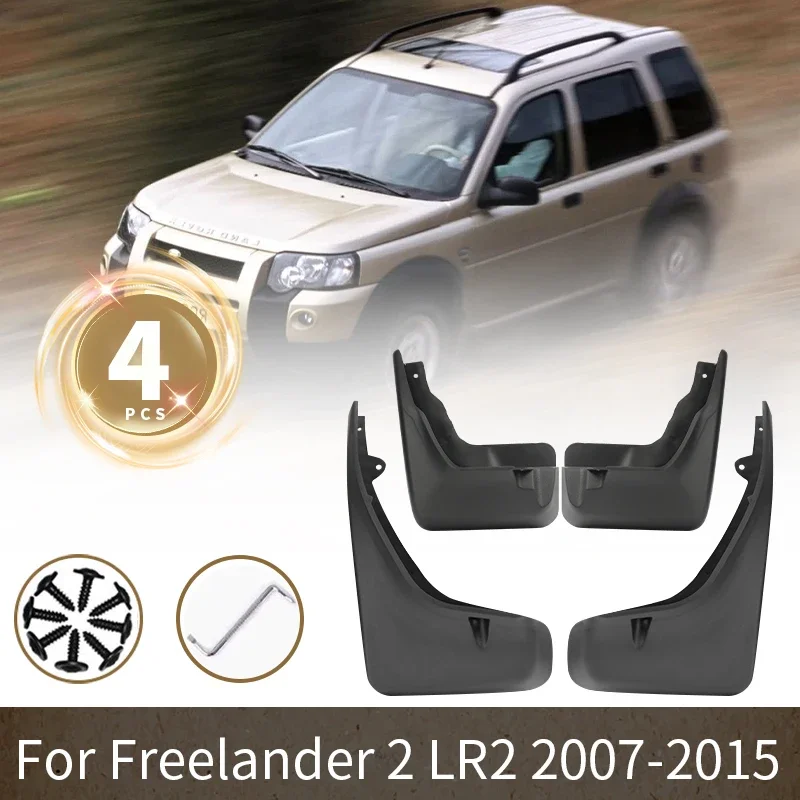 

Mudguards For Freelander 2 LR2 Mud Flaps 2007 2008 2009 2010 2011 2012 2013 2014 2015 Car Mudflaps Splash Guards Fender