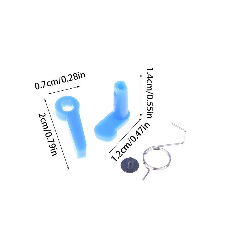 1PC Nylon Safety Lever Latch for Outdoor Sports No.2 Gearbox Toy Accessories Adult Leisure CS Game Decoration Pom