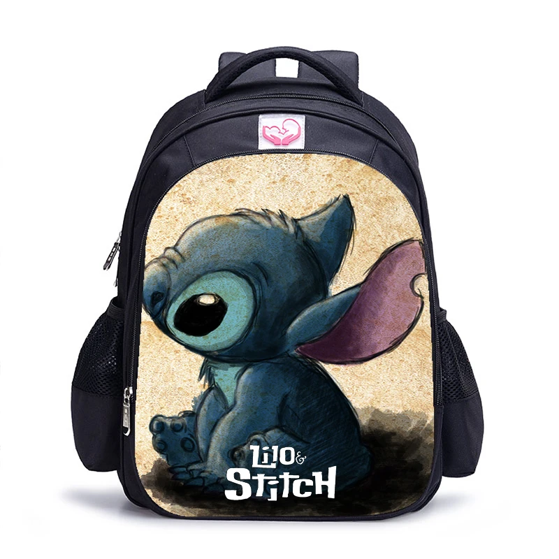 

Disney Lilo Stitch Backpack Kids Boys Girls School Shoulder Bags Daily Bags Teenager Student College Mochila