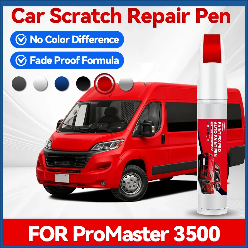 

2026 Car Tool Accessories For RAM ProMaster 3500 Paint Repair Pen Touch Up Scratch Remover DIY Auto Accessories Black White Si