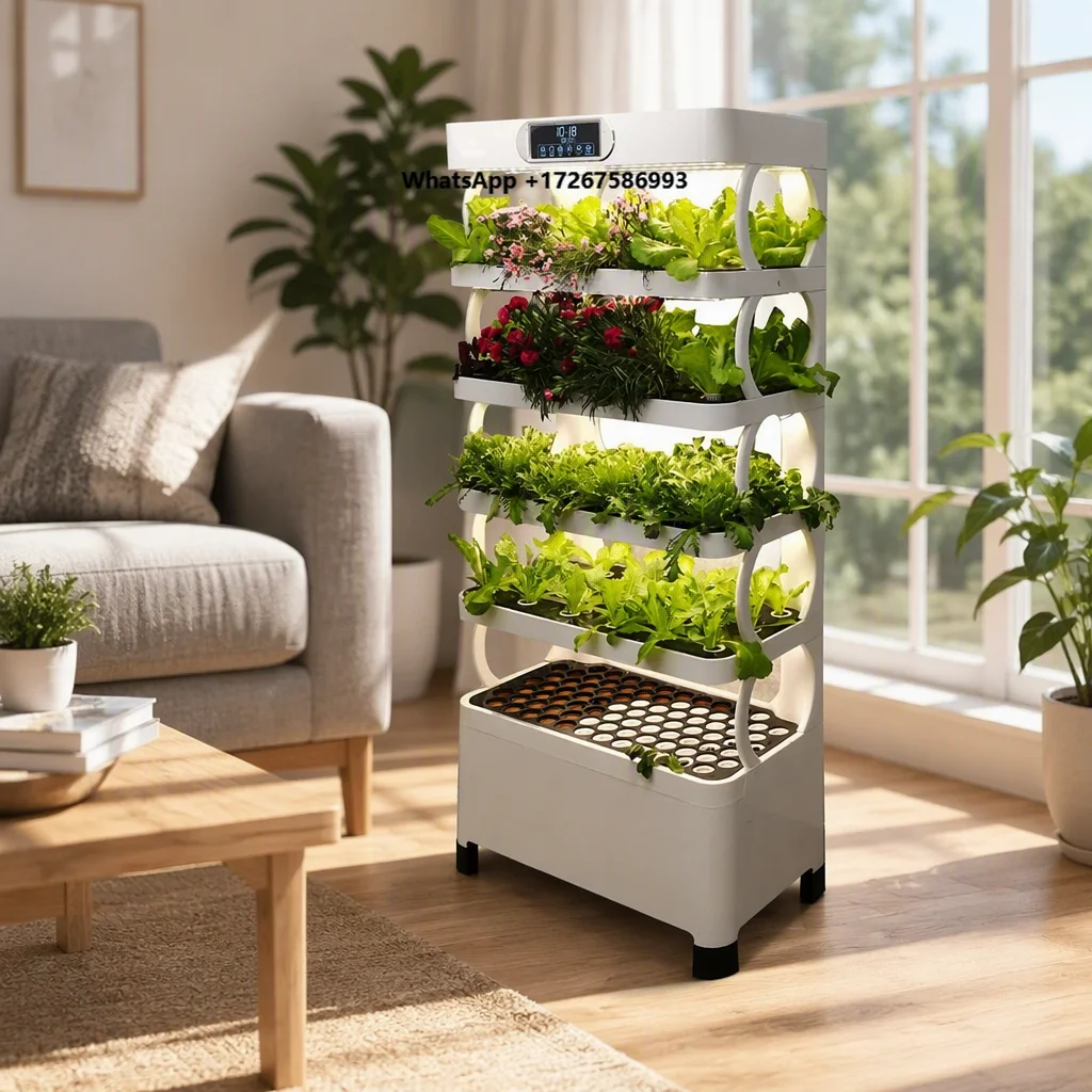 Wholesale Competitive Price Smart Hydroponic Vertical Vegetable  Garden Planting Machine for Lettuce