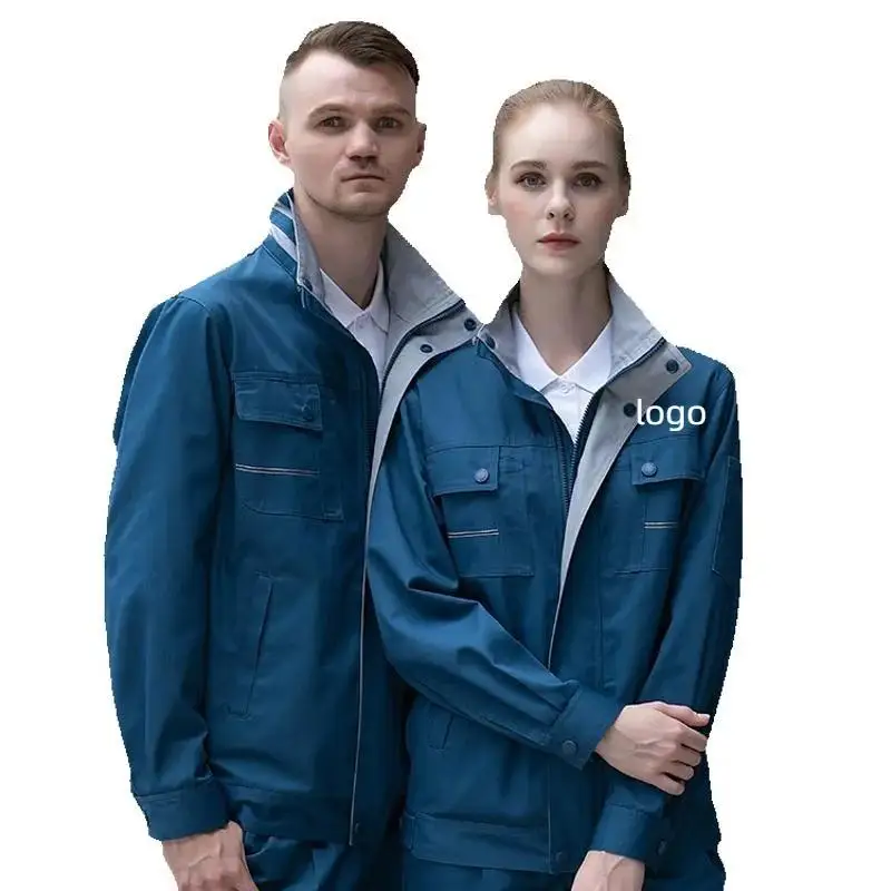 spring-and-autumn-long-sleeve-workshop-work-suit-set-coat-customized-name-printed-logo-factory-paint-repair-welder-jacket