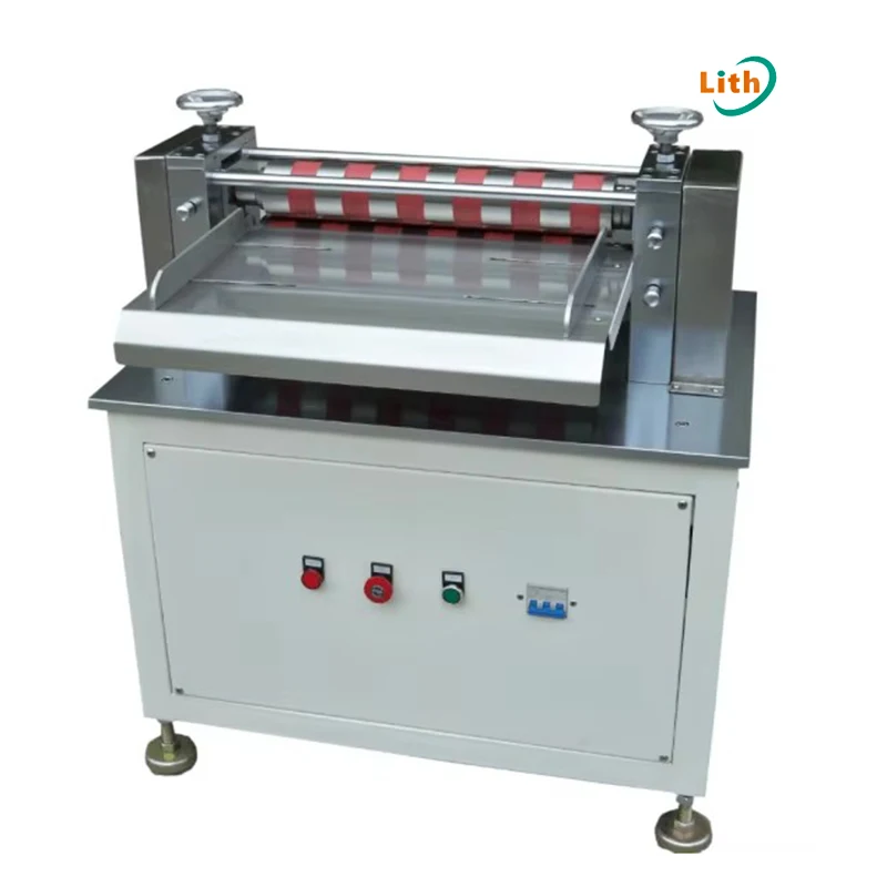 Semi-automatic Electric Slitting Equipment Cutting Machine Cutter for Preparing Electrode of Cylinder Batteries/Pouch Cell