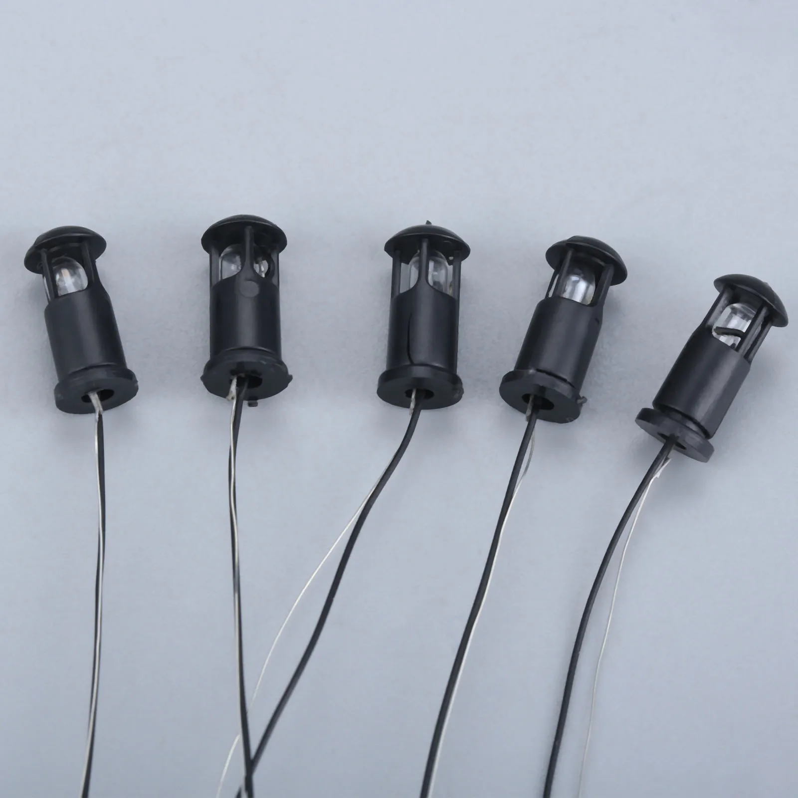 10pcs Grass Lamps Model LED Plastic Lawn Light Building Layout Grassland Scenery Grass Plastic Scenery Lamp for Architecture