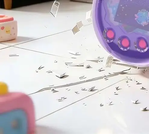 

Silicone Protective Case for Tamagotchi Paradise Virtual Pet Machine Shockproof Anti-Drop Dustproof Cover with Strap