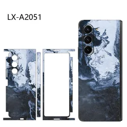 Colorful  Sticker For Samsung Galaxy Z Fold6 5 4 3 75G Back Screen Protector Hing Side Skin Protective Film Fold4