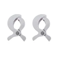 2pcs White