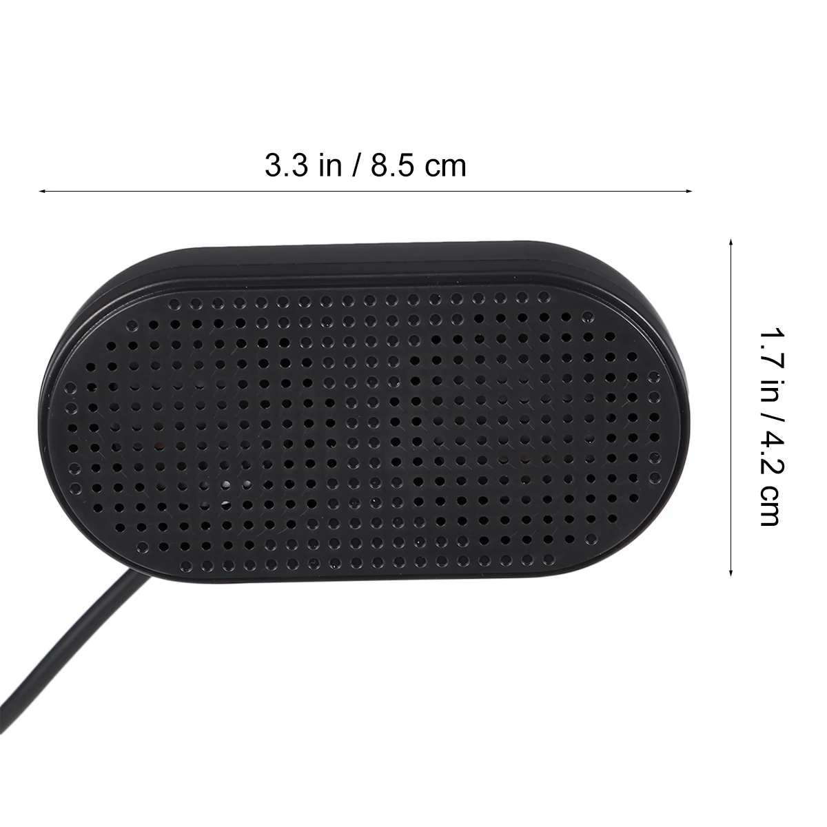 Altoparlante USB piccolo per computer Sound Bar Altoparlanti stereo in plastica per laptop Alimentato da ufficio