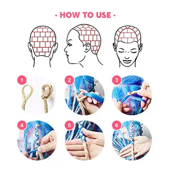 10 最佳銷售 鉤針編織的髮型 - №2