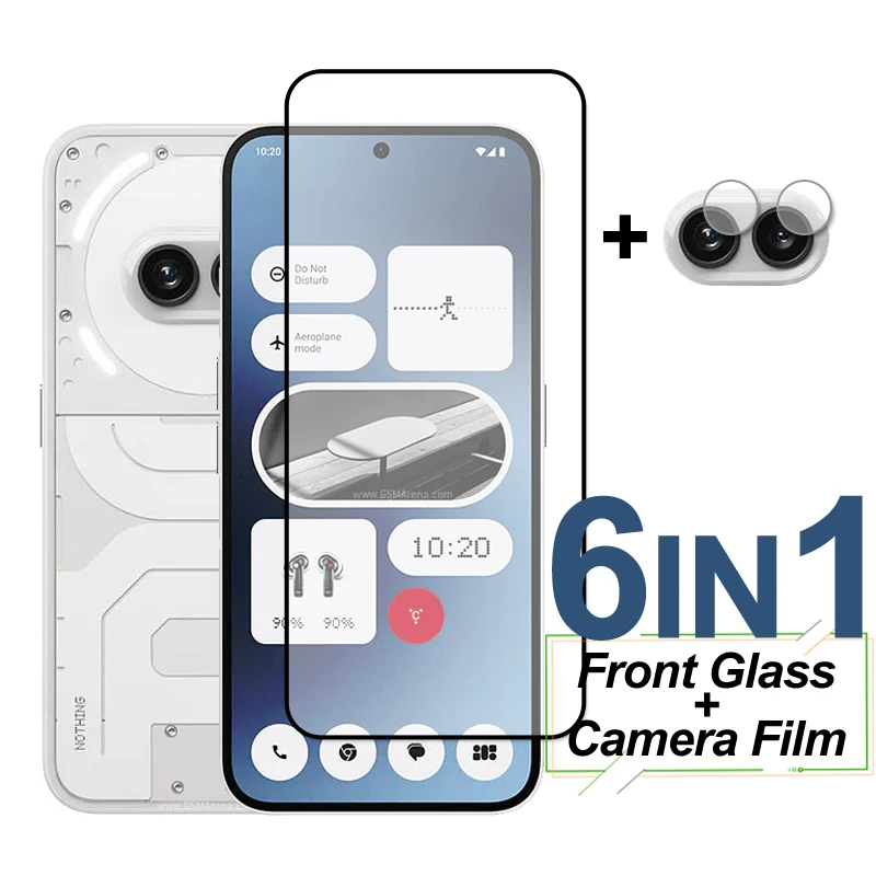 

Full Cover Tempered Glass For Nothing Phone 2a Screen Protector Protective Phone Camera Lens Film On For Nothing Phone 2A 1