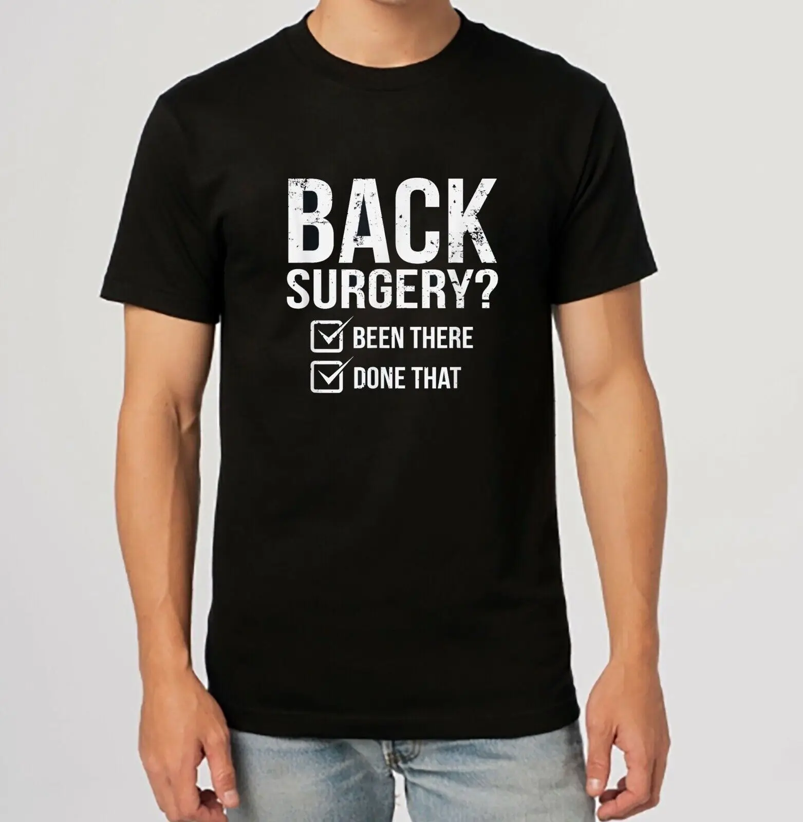 

NEW LIMITED Back Surgery Been There Done That After Recover T-Shirt S-3XL