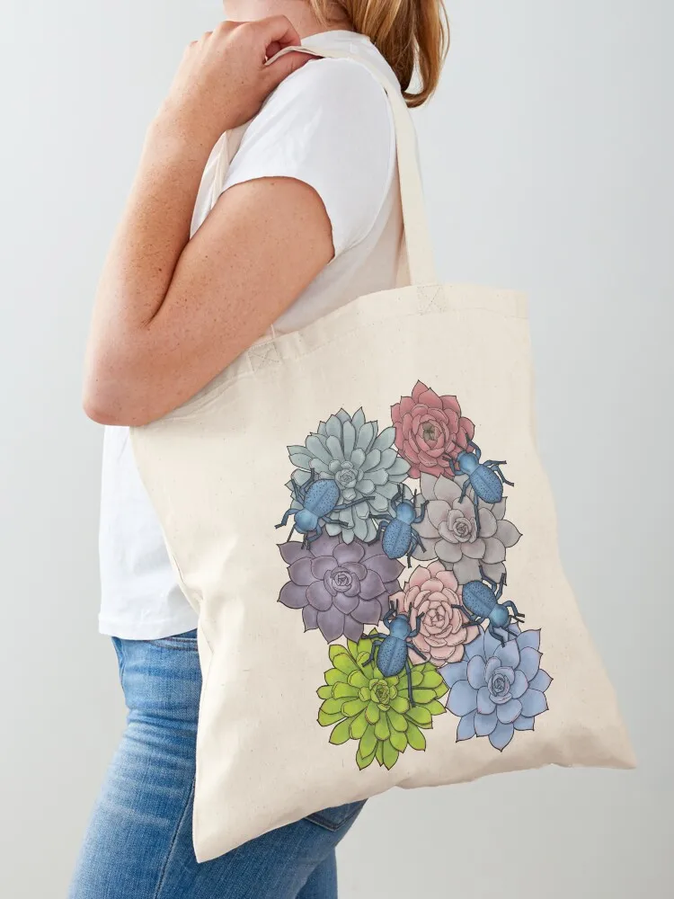 

Blueberry Patch Tote Bag cute pouch bag Large bags for women Shopper Fabric bag