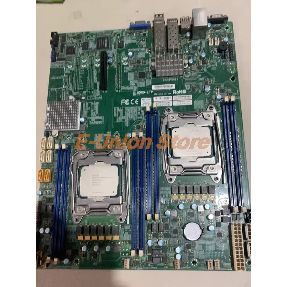 Dual E5V3 LGA2011 DDR4 Dual Gigabit Optical Port Server Motherboard X10DRD-LTP