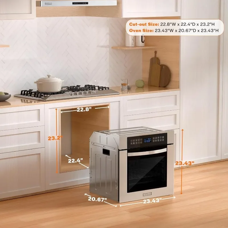 Electric Convection Single Wall Oven  Cooking Functions Deluxe Sensitive    Ovens Kitchen appliances