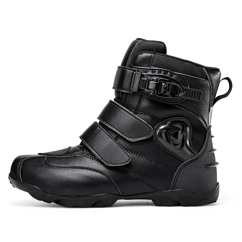 

Motorcycle protective boots four seasons men's mesh high top ashionable breathable riding boots anti slip off-road cycling boots