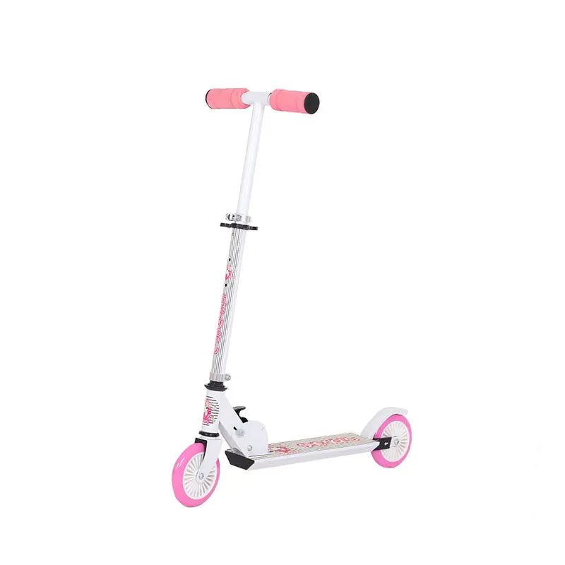 Children\'s Scooter Can Be Lifted and Folded and The Scooter Has Two Wheels To Go Out and Play Sports Pedal Scooter