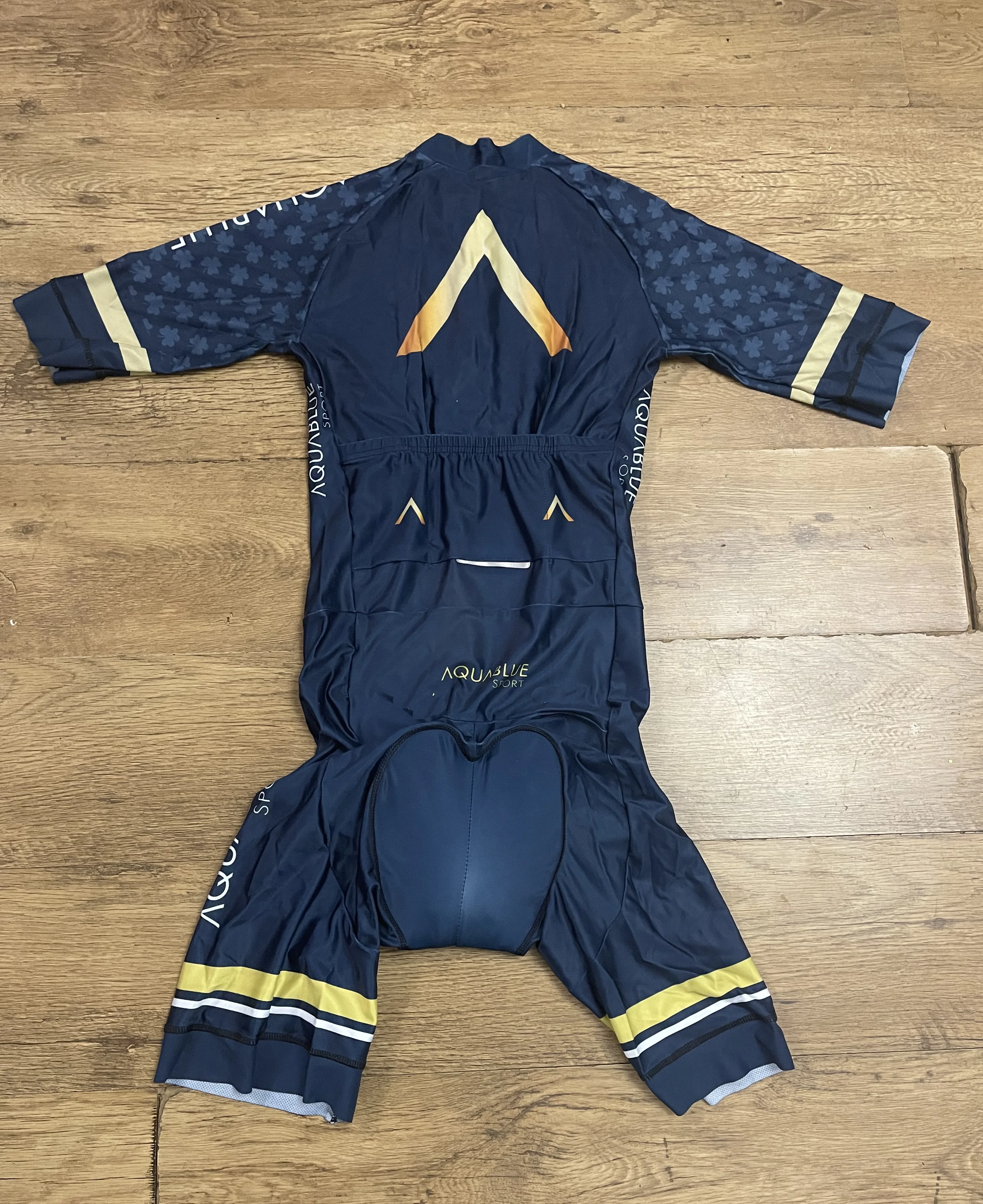 LASER CUT Skinsuit AQUA BLUE TEAM RETRO CLASSIC Bodysuit SHORT Cycling Jersey Bike Bicycle Clothing Maillot Ropa Ciclismo