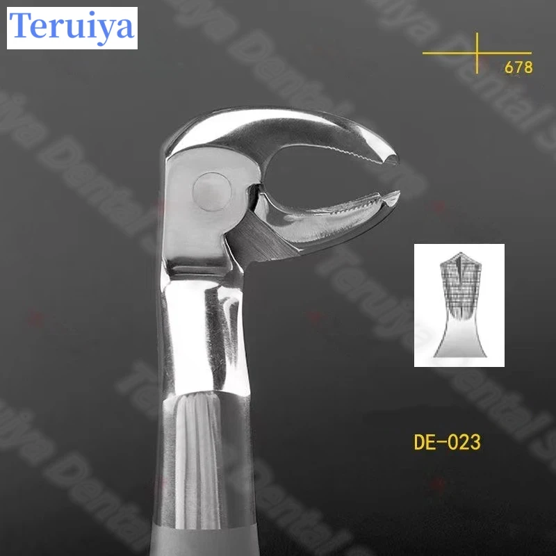 High-Quality Anti-Slip Dental Extraction Forceps - Adult Lower 6/7/8 Molar & Wisdom Tooth Removal Tools, Professional Oral Instr