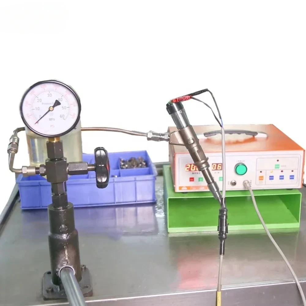 Picture 3: auto diagnostic tools diesel  injector nozzle tester simulator S60H testing Common rail diesel injector tester injector