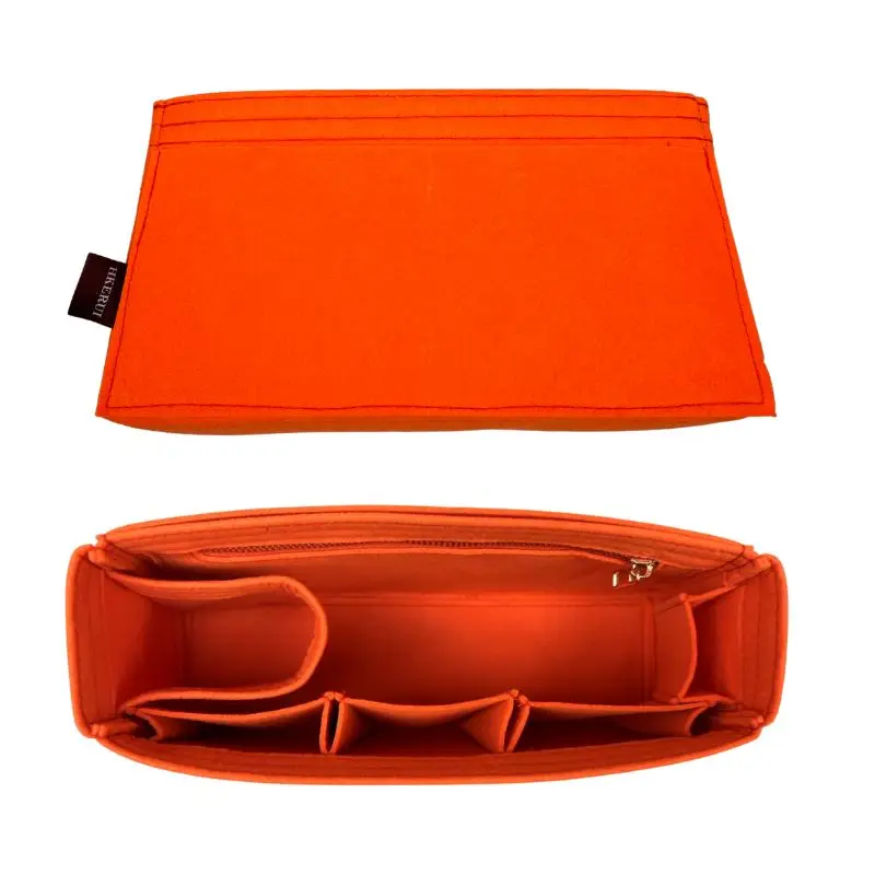 Organizer Insert H ermes Kelly 20 25 28 32 35 purse Bags Organizer Makeup Handbag Organize Portable Cosmetic base shape-handmade