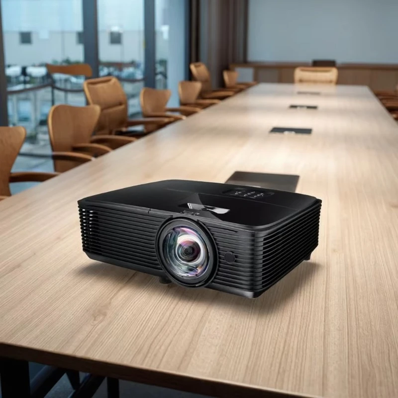 Optoma YEW6371ST 4K High-Definition Short Focus Projector with Built-In Office Education Conference Golf Simulator Projections